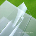 Hoja de policarbonato transparente antivaho de 1,5 mm
